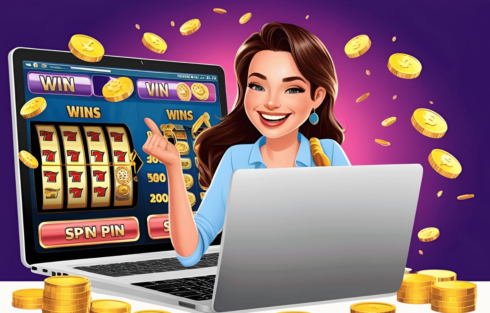 Pemain menang besar di slot online